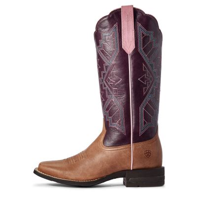 Ariat Jackpot Kahverengi Gri Western Csizma Bayan (33927-887)